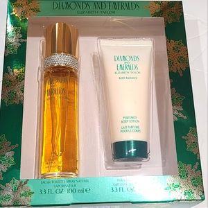 Elizabeth Taylor Diamonds and Emeralds gift set